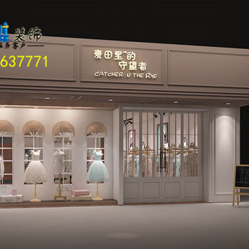 合肥服装店女装店装修,教你玩转服装店灯光布局
